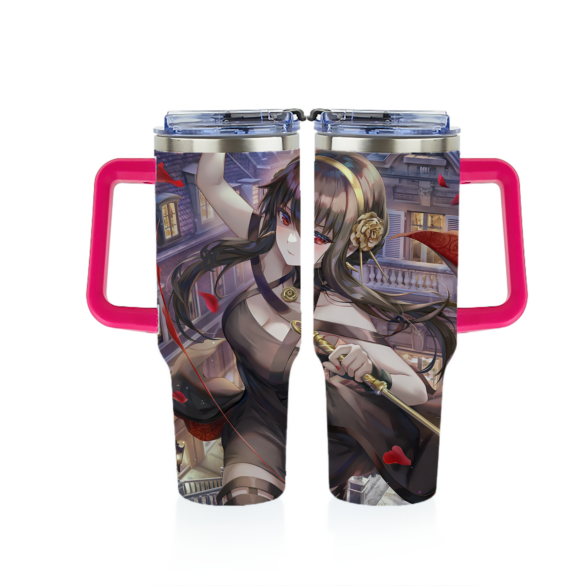 （画像用） SPY×FAMILY间谍家家酒 1200ｍLフルプリント車用タンブラー